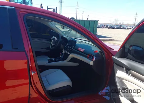 2022 Honda Accord Lx из США, поврежденный, VIN 1HGCV1F16NA066110